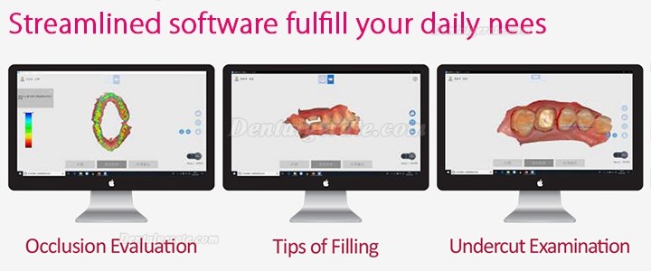 Runyes 3DS Dental 3D Digitaler Intraoralscanner Pulverloses Echtfarbscannen